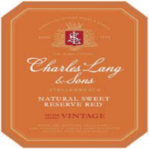 Charles Lang & Sons Natural Sweet Red